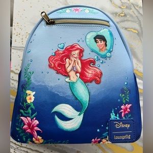Loungefly DISNEY Little mermaid Daydream Eric BRAND NEW NEVER USED WITH TAGS!